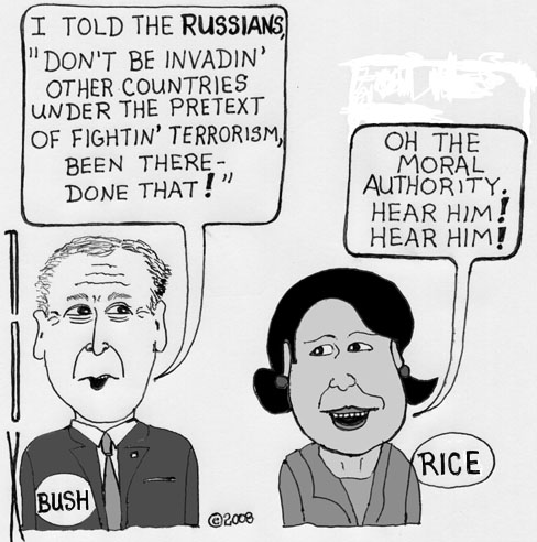 Political Bush Russians Ivadin'