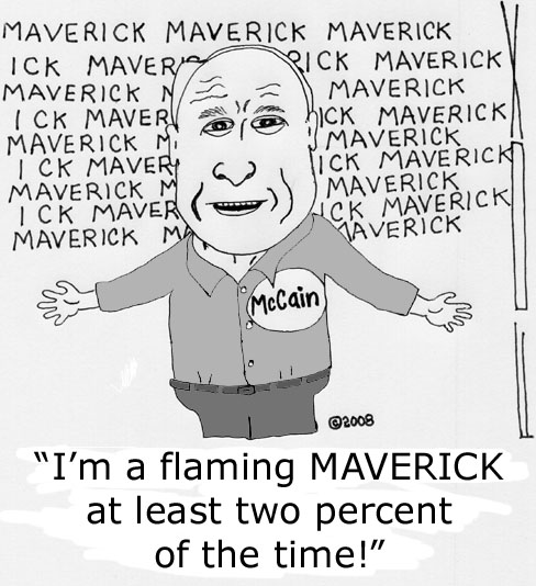 Political McCain the Maverick